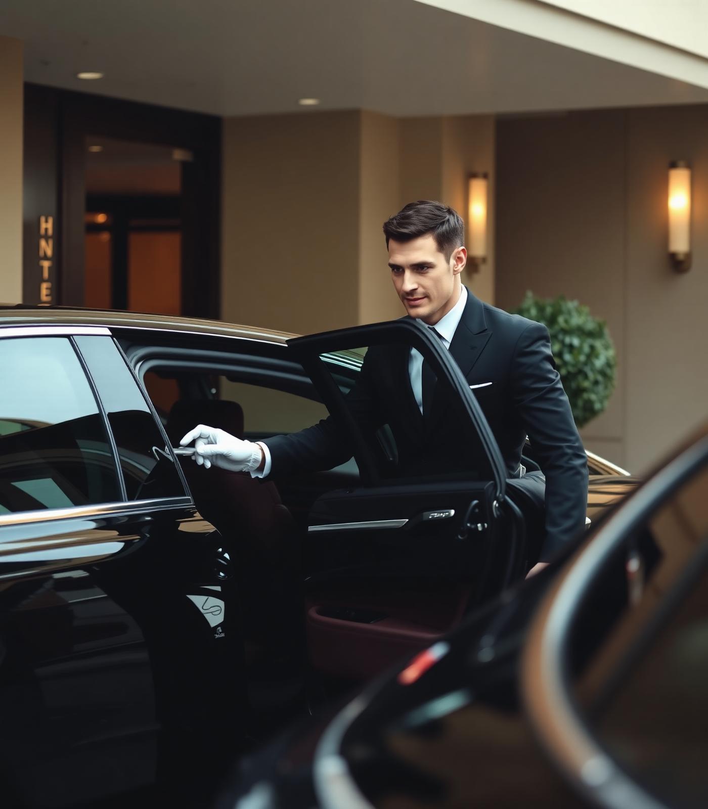 Professional chauffeur